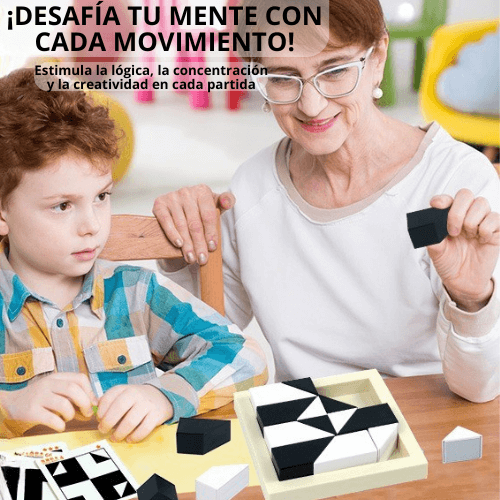 HIDDEN BLOCKS 3D PUZZLE ¡PIENSA, CREA Y JUEGA!