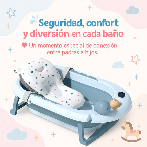 BAÑERA PLEGABLE PARA BEBE