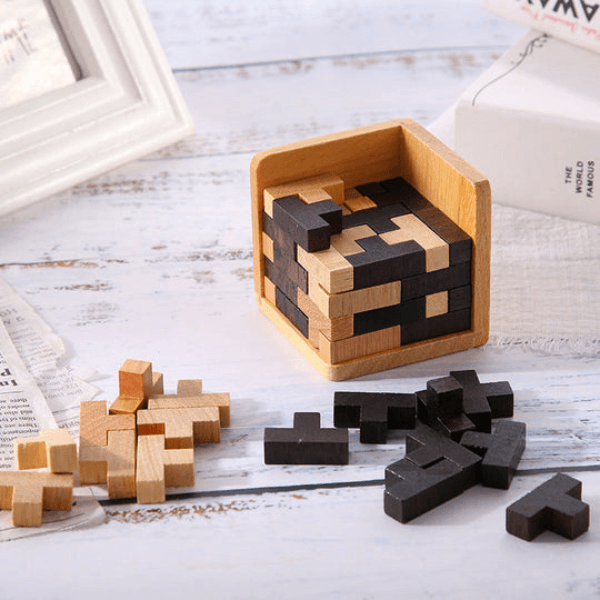 CUBO ROMPECABEZAS DE JUGUETE