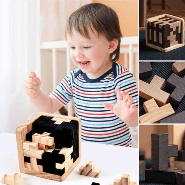 CUBO ROMPECABEZAS DE JUGUETE