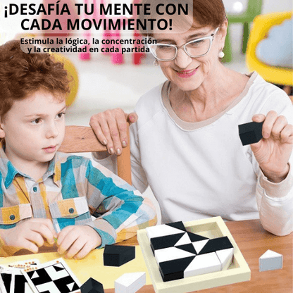 HIDDEN BLOCKS 3D PUZZLE  ¡PIENSA, CREA Y JUEGA!