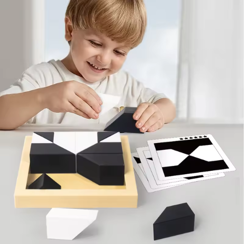 HIDDEN BLOCKS 3D PUZZLE  ¡PIENSA, CREA Y JUEGA!