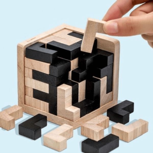 CUBO ROMPECABEZAS DE JUGUETE