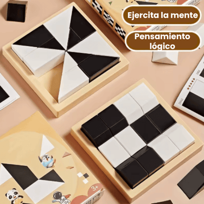 HIDDEN BLOCKS 3D PUZZLE  ¡PIENSA, CREA Y JUEGA!