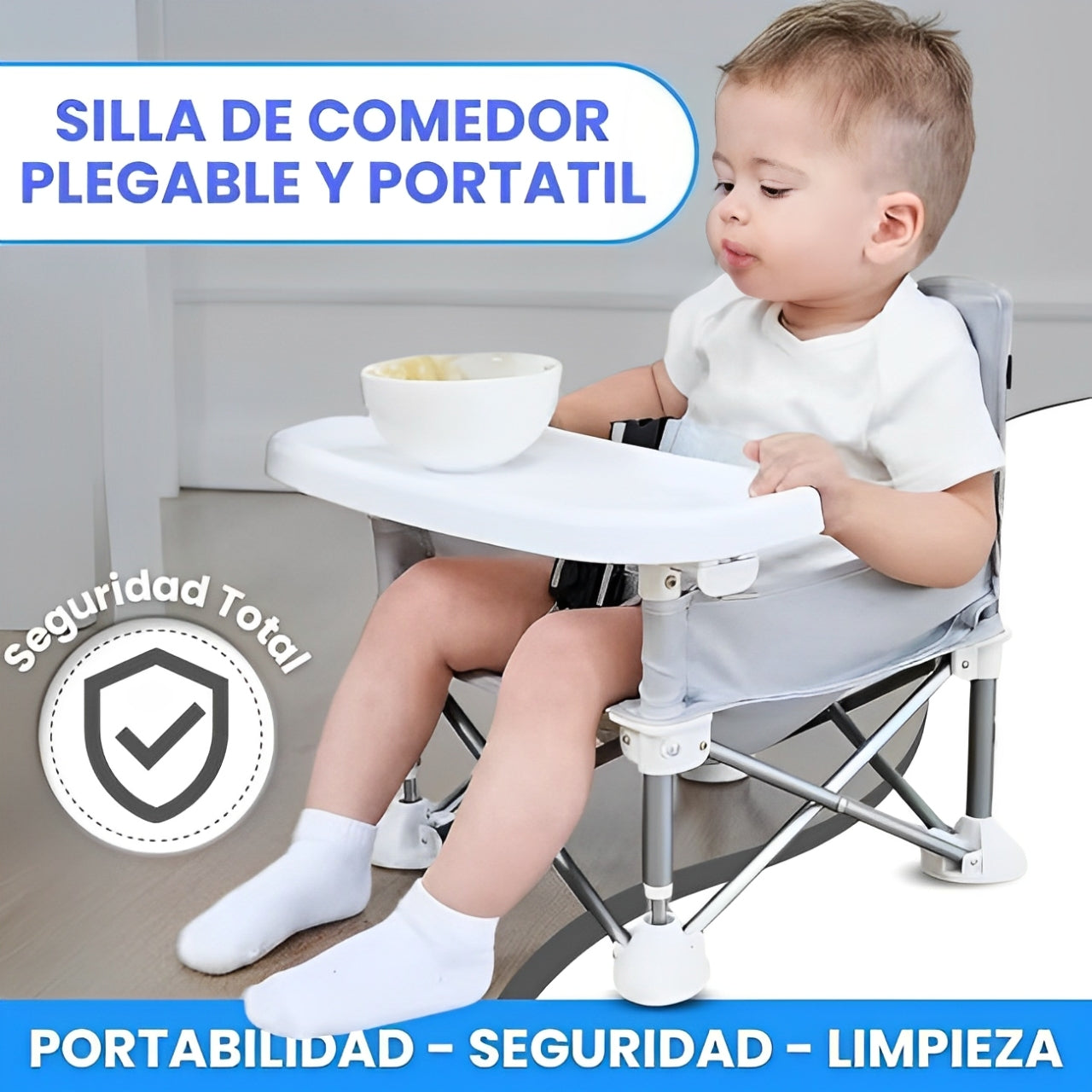 SILLA PORTATIL 2 EN 1 PARA BEBES👶