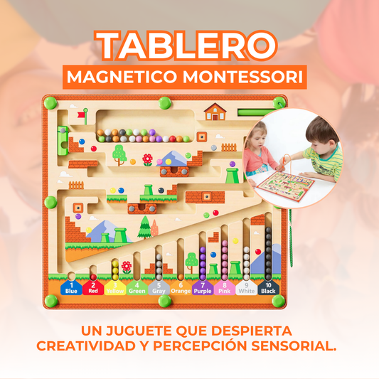 TABLERO LABERINTO MAGNÉTICO